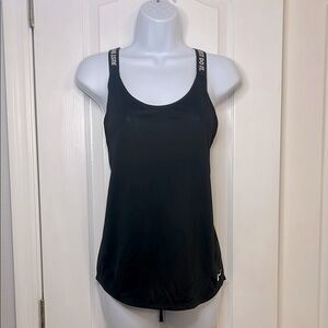 Nike Dri Fit Black Fitted Sleeveless Tank Top